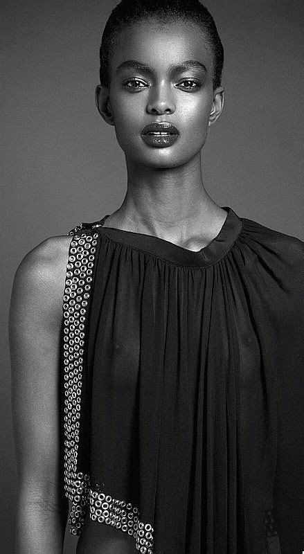 Adau Mornyang Top Model Model African Beauty Women