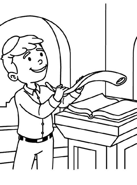 Free collection of 30+ printable coloring pages for rosh hashanah free printable color your card rosh hashanah cards, create and. Rosh Hashanah Coloring Pages Printable for Kids - family ...