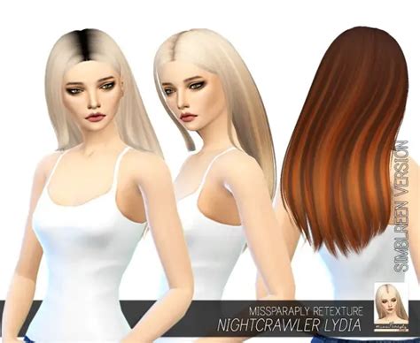 Sims 4 Hairs ~ Miss Paraply Simblreen 2015 Hairs Retextured