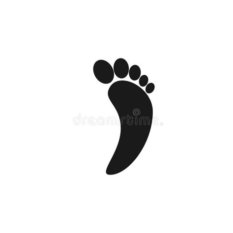 Human Footprint Logo Stock Illustration Illustration Of Background