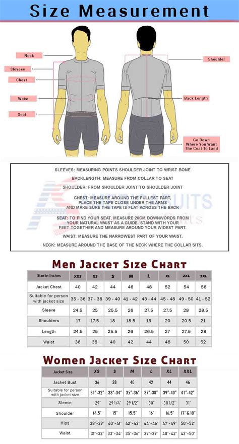 Mens Suits Size Chart Size Chart America Suits Our Personal