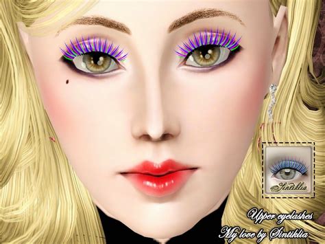 Eyelashes Set My Love By Sintiklia For Sims 3 Eyelash Sets Eyelashes