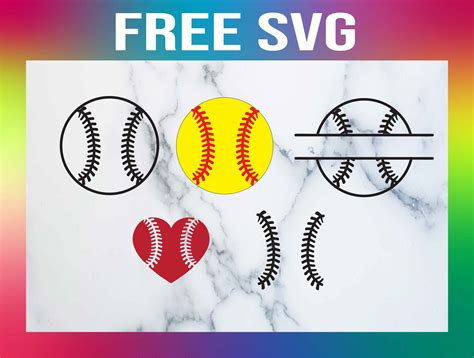 Free Softball Svg Files For Cricut - 70+ File Include SVG PNG EPS DXF