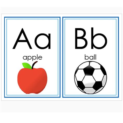 These free, printable alphabet flashcards look great. 13Pcs/Set English 26 Letters Alphabet Flash Cards A4 ...