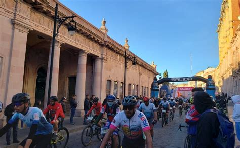 Participan Mil Ciclistas En La Marcha Zacatecas Bike