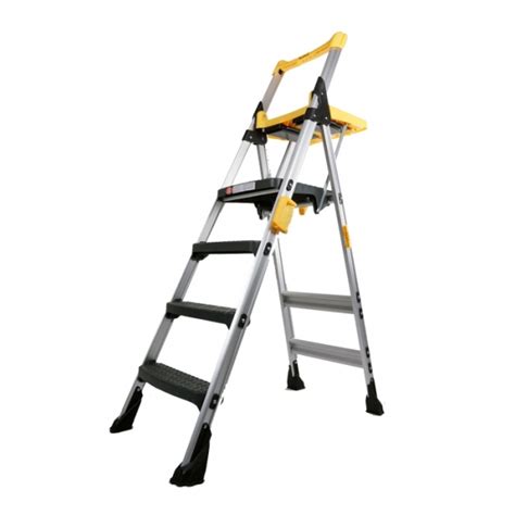 Skl Diy Uptown Cosco 4 Steps Yellow Folding Ladder Rm 599