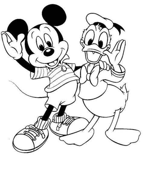 Coloriage Mickey à Imprimer Mickey Noël Mickey Bébé