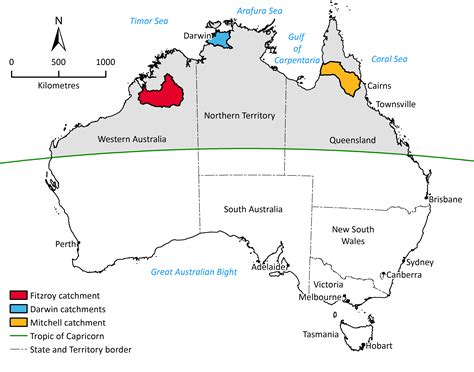 Capricorn park is situated northeast of city of cockburn. Map Of Australia Tropic Of Capricorn - Australia Moment