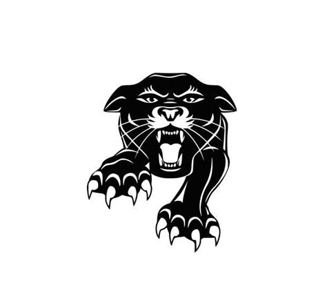 Panther Mascot Svg Panther Mascot Vector Panther Face Svg Mascot Svg