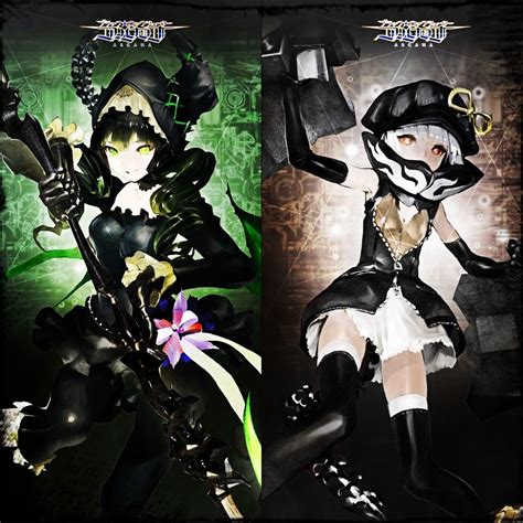 Dead And Strength Black Rock Shooter Anime Cosplay Anime