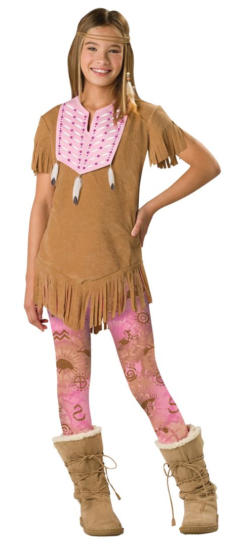 Girls Sassy Squaw Costume