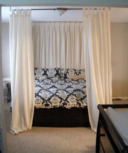 47 Ideas Diy Headboard Curtains Style Canopy Bed Diy Home Headboard
