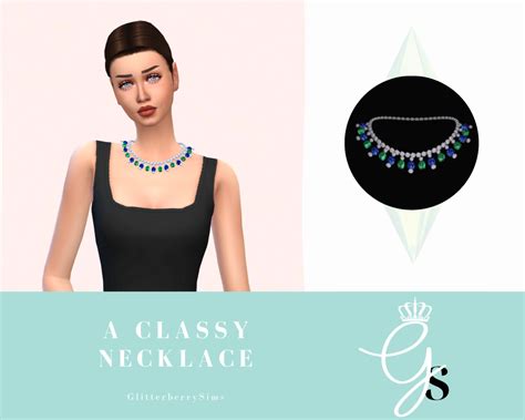 Glitterberrysims Custom Content — Request A Classy Necklace Heres