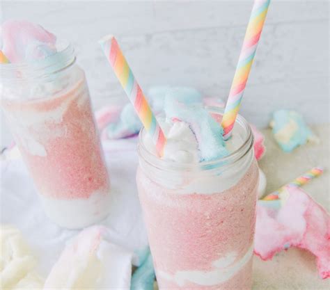 Vegan Cotton Candy Shake Made With Fruit Healthy Delish Recipe