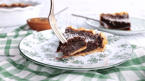 Chocolate Chess Pie Southern Plate