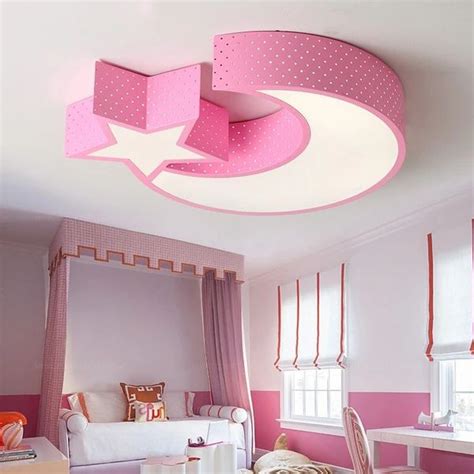 Childrens Room Led Light Baby Room Girl Lamp Led Star Roof Light Moon