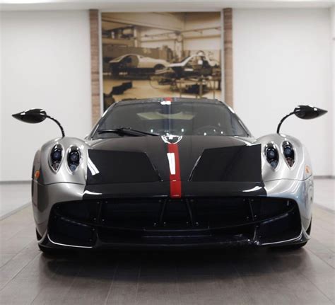 Pagani Huayra Coupe W The Pacchetto Tempesta Package Painted In Silver