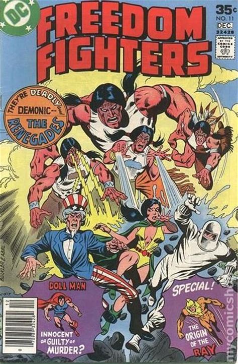 Freedom Fighters 1976 Dc Comic Books