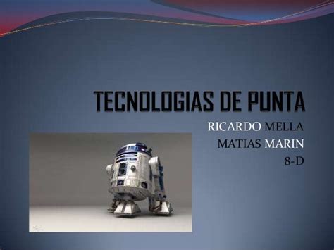 Tecnologias De Punta