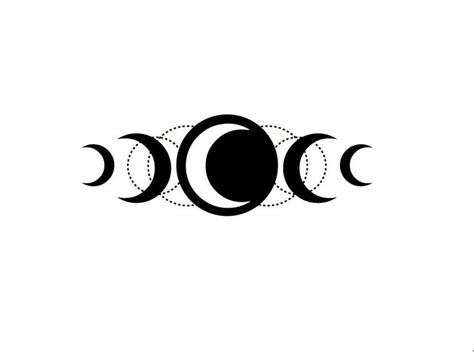 Moon Phase Png Crescent Moon Png Astrology Png Moon Phases Etsy
