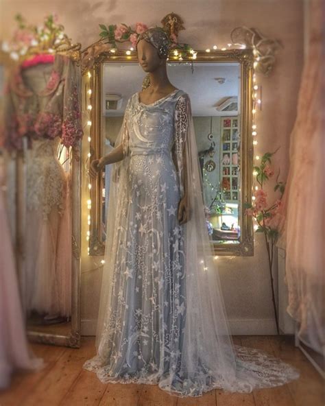 Moon And Stars Wedding Dress By Joanne Fleming Design Fairytale