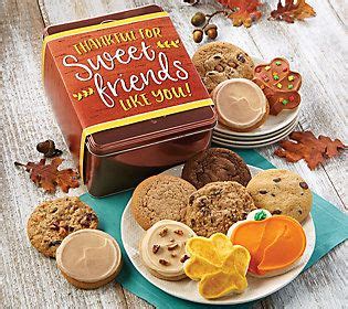 ✅ free shipping on many items! Cheryl's Thankful for Sweet Friends Gift Tin | Cheryl cookies, Cookie gifts, Pumpkin gift