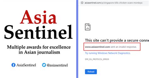 Asia Sentinel Blocked And Ong Beng Seng Updates Singapore Politics Blog