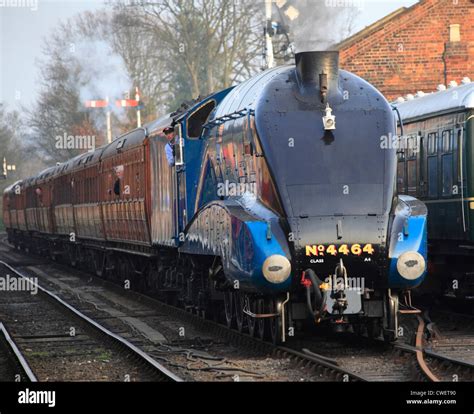 Lner A4 Class No 4464 Bittern Heads Into Bewdley Station On The