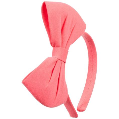 Billieblush Girls Bright Pink Jersey Hair Band Girls Bright Pink