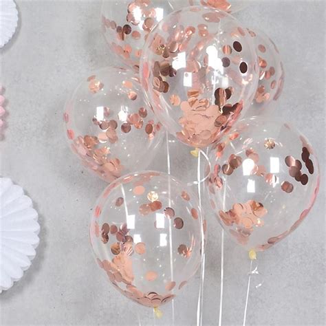 Explore more unique gifts in our curated marketplace. Rose Gold Confetti Balloons Latex Confetti Balloon Happy ...