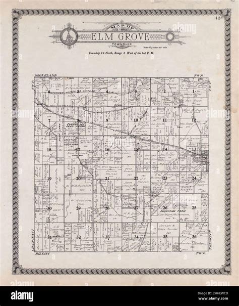 Standard Atlas Of Tazewell County Illinois Including A Plat Book Of