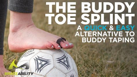 How To Buddy Tape A Broken Big Toe