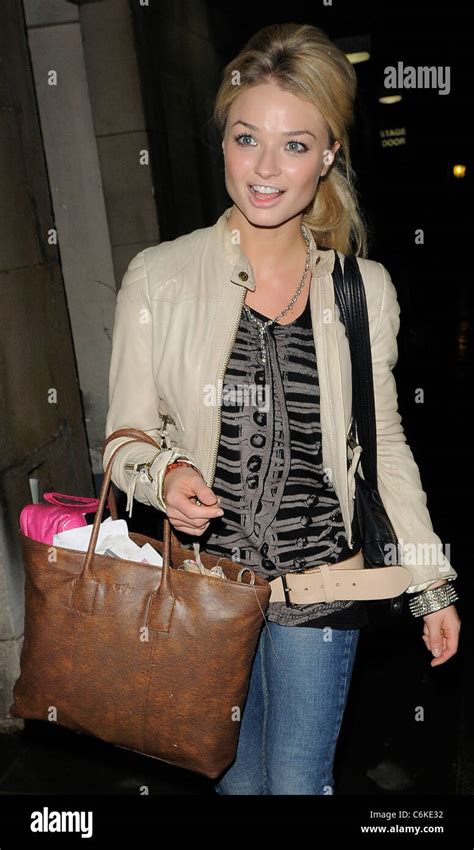 Former Hollyoaks Star Emma Rigby Leaves The Trafalgar Studios Having