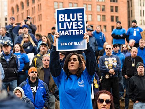 Blue lives matter stock photos and images (902). Florida woman told to take down her 'Blue Lives Matter ...