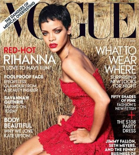 Rihanna Na Novembarskoj Naslovnici Vogue Afashionela