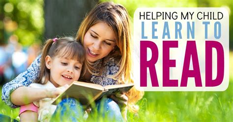 Helping My Child Learn to Read - The 6 Essentials Parents ...