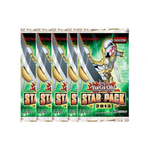 Yu Gi Oh Trading Card Game Yu Gi Oh Star Pack 2013 5 X Sealed