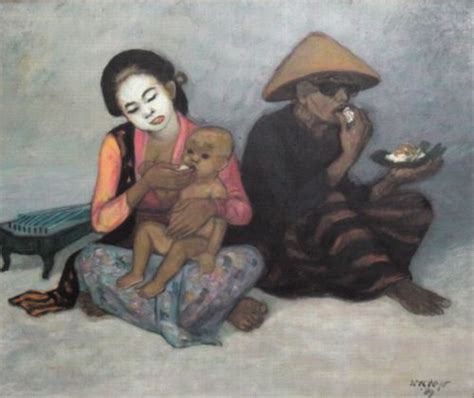 Lukisan Realisme Karya Pelukis Indonesia Frank Mackenzie