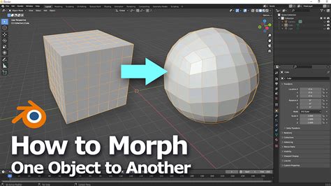 How To Morph Between Two Objects In Blender