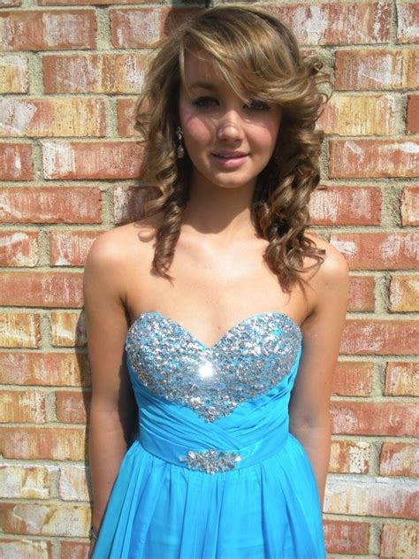 Pin On Teen America Femboy In Blue Prom Dress