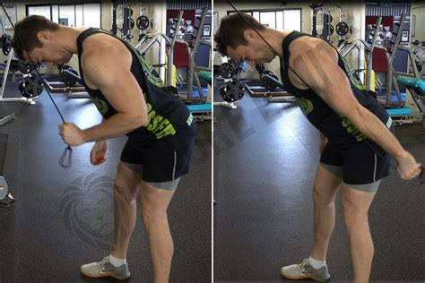 How To Cable Triceps Kickback Ignore Limits