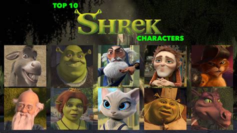 My Top 10 Favorite Shrek Characters By Jackskellington416 On Deviantart