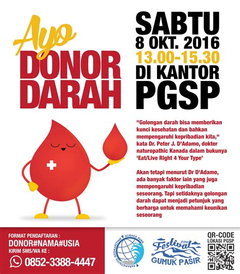 Donor Darah Di Kantor PGSP Parangtritis Geomaritime Science Park