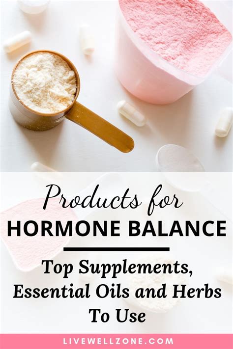 Take herbal supplements known to balance hormones. 3 Supplements For Female Hormonal Imbalance (you probably ...