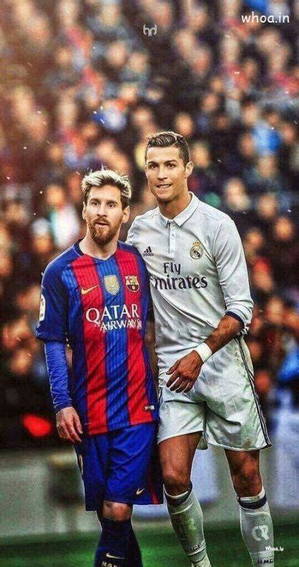 Cristiano ronaldo es para casi todos los expertos en fútbol el mejor fútbol de todos los tiempos: Cristiano Ronaldo & Lionel Messi Standing Together ...