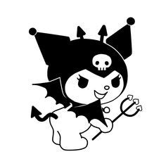 kuromi coloring pages  kitty colouring pages cute coloring pages cool coloring pages