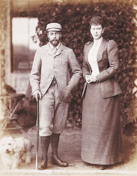 Mary of teck served as queen mary, consort to king george v through a transitional time in great britain. Engagement of The Duke of York and Princess Victoria Mary ...