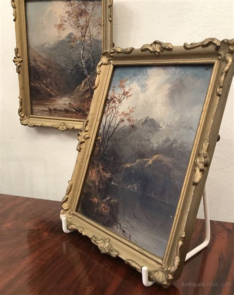Antiques Atlas Pair Of Victorian Oil Paintings By Samuel Barnes
