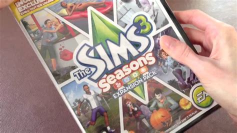 Sims 3 Expansion Packs Steam - The Sims 3 :Seasons Expansion Pack - Unboxing - YouTube
