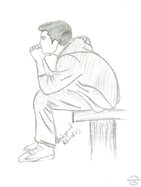 Sad Boy Drawing At Getdrawings Free Download